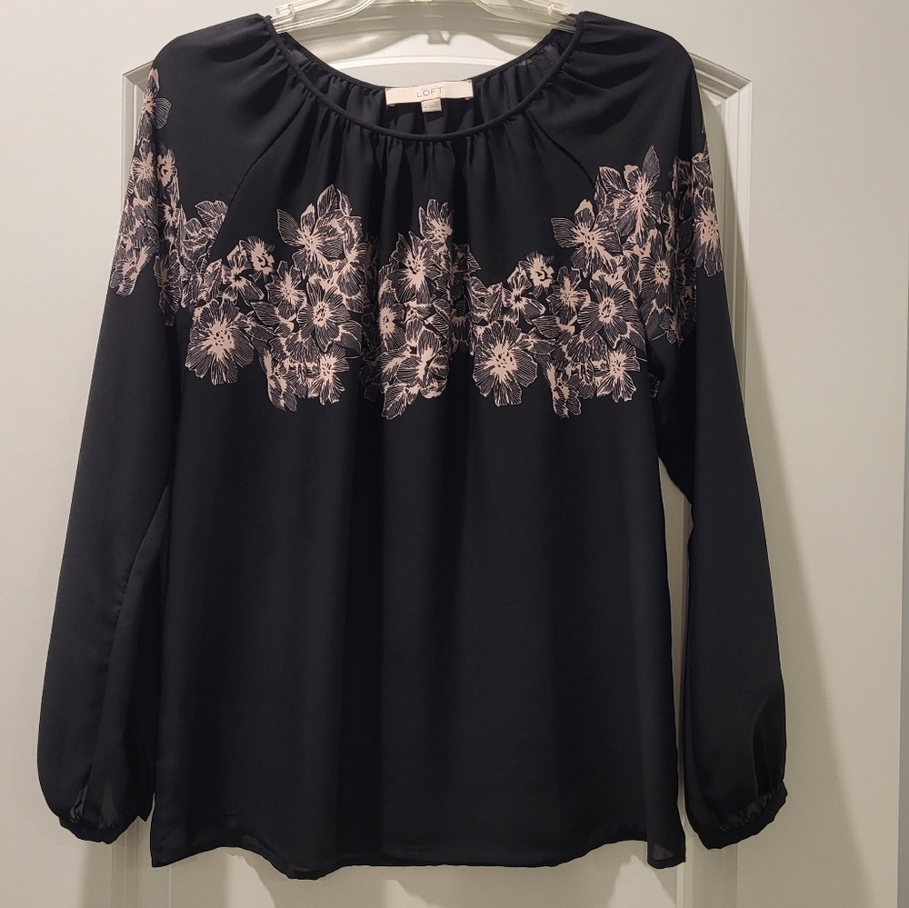 Loft Floral Blouse